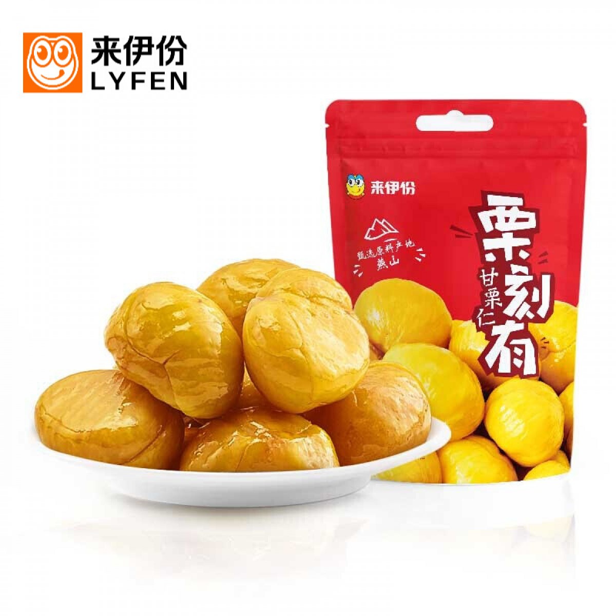 来伊份栗刻有甘栗仁80g