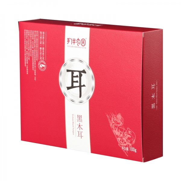 七里浮子 手伴农园黑木耳（红盒）100g Y