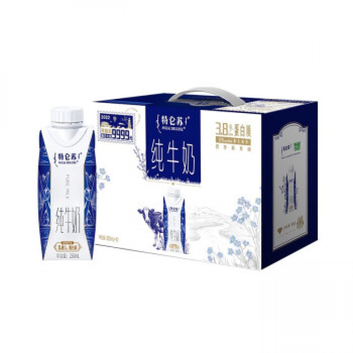 蒙牛特仑苏纯牛奶（梦幻盖）250ml*10     Y