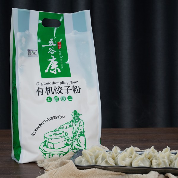 五谷康有机饺子粉礼盒4kg Y