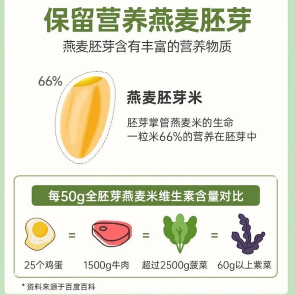 阴山优麦有机燕麦米500克（铝箔）