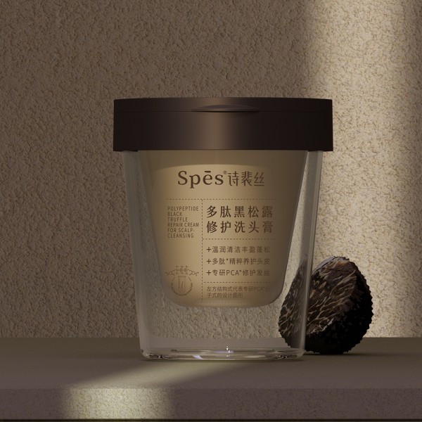 Spes诗裴丝多肽黑松露修护洗头膏洗发水露清爽修护清洁发根258ml